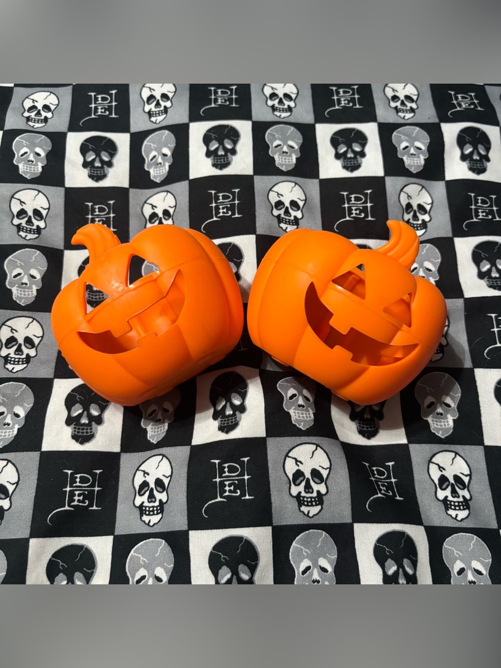 Bath & Body Works Halloween Pumpkin Jack o Lantern Light Up Soap Holders